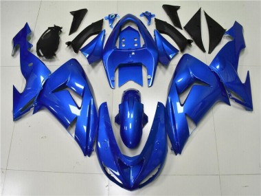 Kawasaki ZX10R 2006-2007 Motorrad Verkleidungen - Blau