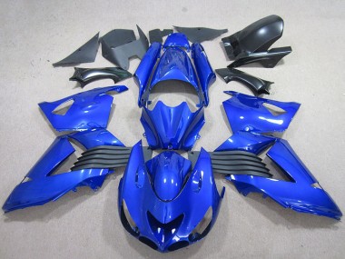 Kawasaki ZX14R ZZR 1400 2006-2011 Motorrad Verkleidung - Blau