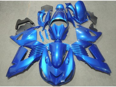 Kawasaki ZX14R ZZR 1400 2006-2011 Motorrad Verkleidungen - Blau