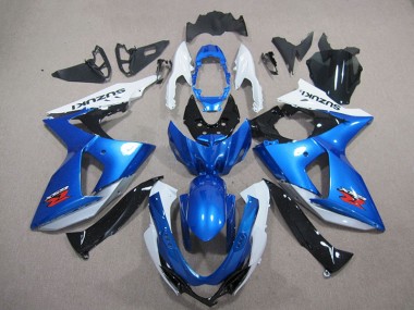 Suzuki GSXR 1000 K9 2009-2016 Motorrad Verkleidung - Blau Weiß