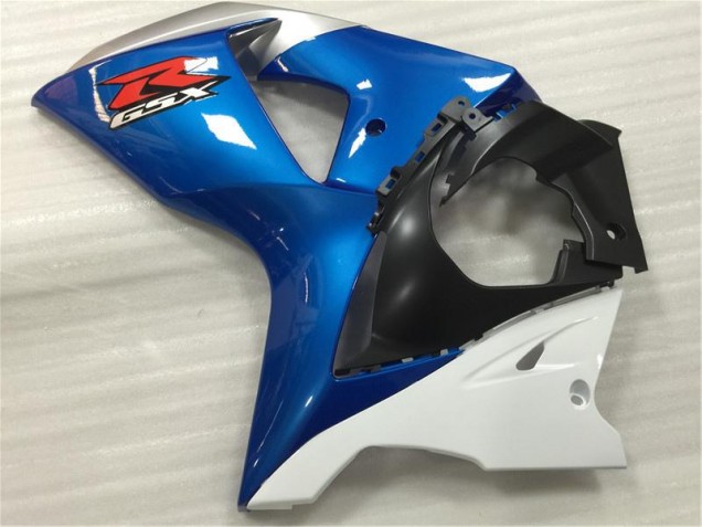 Suzuki GSXR 1000 K9 2009-2016 Motorrad Verkleidung & Plastik - Blau Weiß