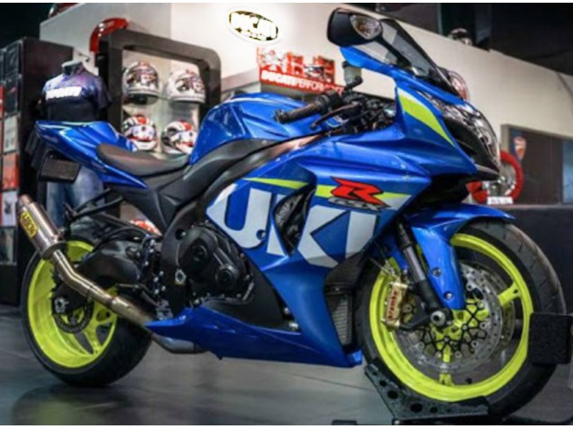 Suzuki GSXR 1000 K9 2009-2016 Motorrad Verkleidungen - Blau Weiß