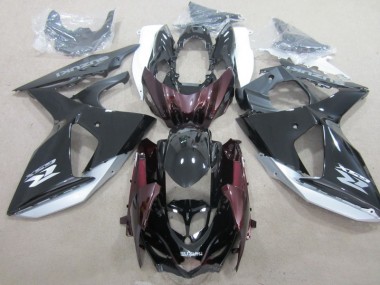 Suzuki GSXR 1000 K9 2009-2016 Motorrad Verkleidungen Komplett Sets - Schwarz