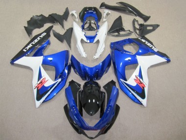 Suzuki GSXR 1000 K9 2009-2016 Motorrad Vollverkleidung - Blau Weiß