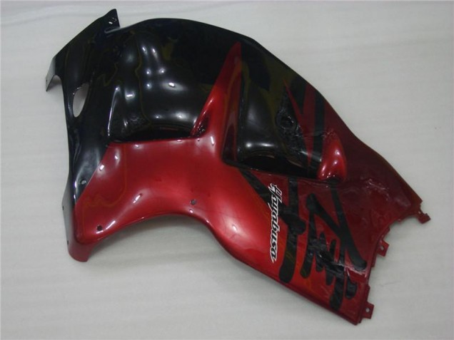 Suzuki GSXR 1300 Hayabusa 1996-2007 Motorrad Verkleidung - Rot Schwarz