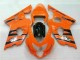 Suzuki GSXR 600 / 750 K4 2004-2005 Motorrad Verkleidungen - Orange