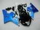 Suzuki GSXR 600 / 750 K4 2004-2005 Motorrad Verkleidungen & Plastik - Blau Schwarz