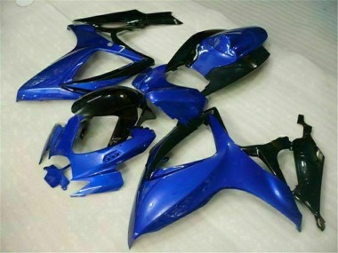 Suzuki GSXR 600 / 750 K6 2006-2007 Motor Verkleidung - Blau