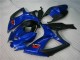 Suzuki GSXR 600 / 750 K6 2006-2007 Motor Vollverkleidung - Blau