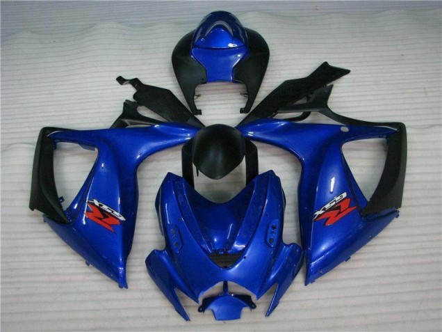 Suzuki GSXR 600 / 750 K6 2006-2007 Motor Vollverkleidung - Blau