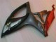 Suzuki GSXR 600 / 750 K6 2006-2007 Motorrad Verkleidung - Schwarz Rot