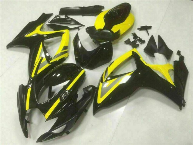 Suzuki GSXR 600 / 750 K6 2006-2007 Motorrad Verkleidungen & Plastik - Schwarz