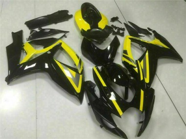 Suzuki GSXR 600 / 750 K6 2006-2007 Motorrad Verkleidungen & Plastik - Schwarz