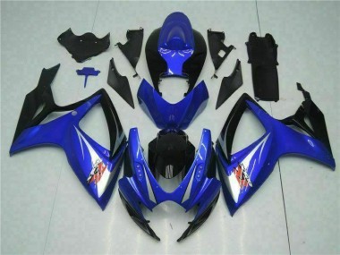 Suzuki GSXR 600 / 750 K6 2006-2007 MotorradVerkleidungen Plastik Kits - Blau