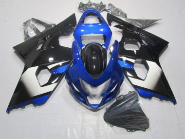 Suzuki GSXR 600 K4 2004-2005 Motorrad Verkleidungen - Schwarz Blau