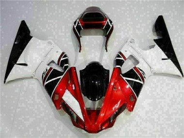 Yamaha R1 2000-2001 Motorrad Verkleidung & Plastik - Rot