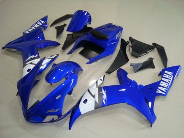 Yamaha R1 2002-2003 Motorrad Verkleidungen - Weiß Blau